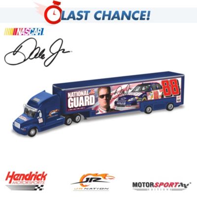 Dale Jr. National Guard Racing Collectible Tribute Semi Hauler