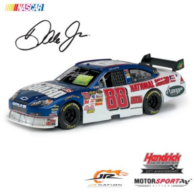 Dale Earnhardt Jr. National Guard/AMP Energy Autographed 2008 Chevrolet Impala SS Diecast