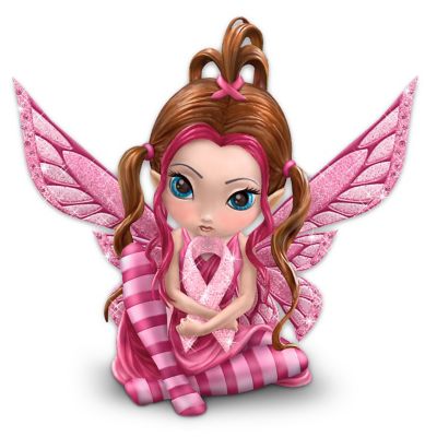 Breast Cancer Support Fairy Figurine: Magic Of Hope
