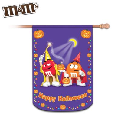 M&M'S Happy Halloween Flag