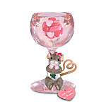 Charming Tails Lets Toast To Romance Mouse Figurine: Unique Valentines Day Figurine
