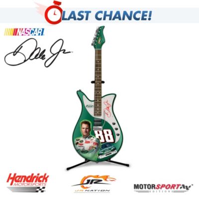 Dale Earnhardt Jr. #88 AMP Energy Sculptural Guitar Figurine