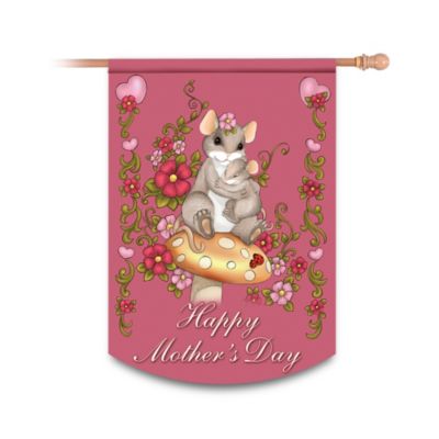 Charming Tails Happy Mothers Day Flag