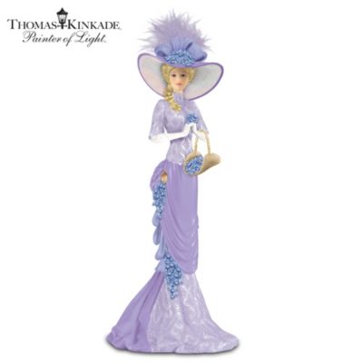 Thomas Kinkade Alzheimer's Research Support Figurine: Caring Companion