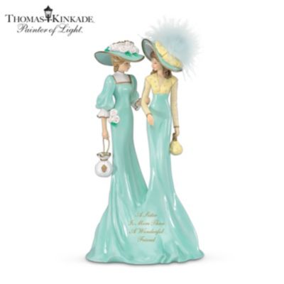Thomas Kinkade A Sister Is More Than A Wonderful Friend Figurine