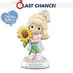 Precious Moments Granddaughter Figurine: Granddaughter, You Are My Sunshine