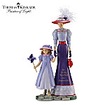 Thomas Kinkade Granddaughter Figurine: You Fill My Heart With Joy, Granddaughter