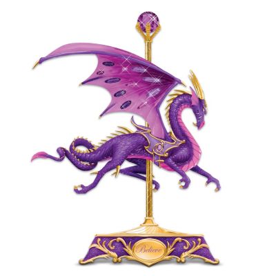 Believe Dragon Carousel Figurine