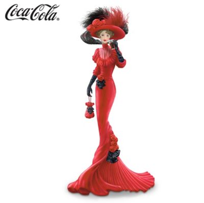 Buy A Timeless Pause With Coca-Cola Elegant Woman Figurine