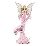 Breast Cancer Support Fairy Figurine: Hope Takes Flight