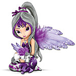 Jasmine Becket-Griffith Fairy And Unicorn Figurine: Midnight Dream