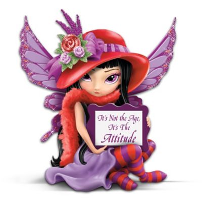 It's Not The Age, It's The Attitude! Fairy Figurine