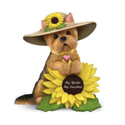 Yorkshire Terrier Figurine: My Yorkie, My Sunshine