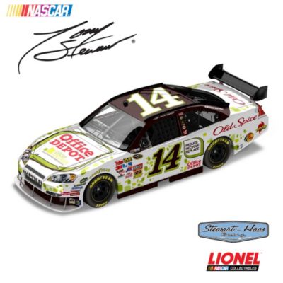 Tony Stewart No.14 Office Depot Go Green 2010 Sprint Cup Collectible Diecast Car