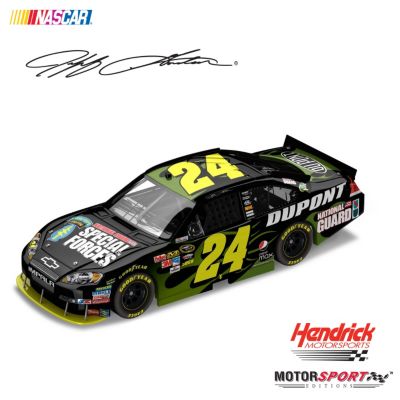 Jeff Gordon No. 24 National Guard Special Forces 2010 Sprint Cup Collectible Diecast Car