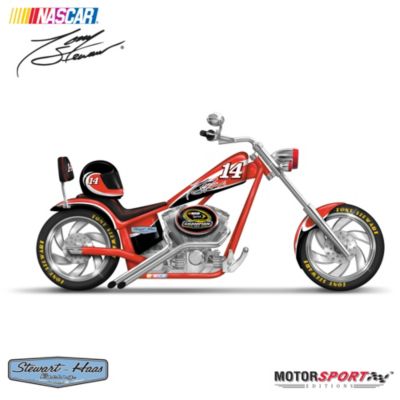 NASCAR Tony Stewart 2011 Championship Cruiser Motorcycle Figurine