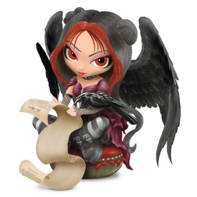 Jasmine Becket-Griffith Once Upon A Midnight Dreary Gothic Fairy Figurine