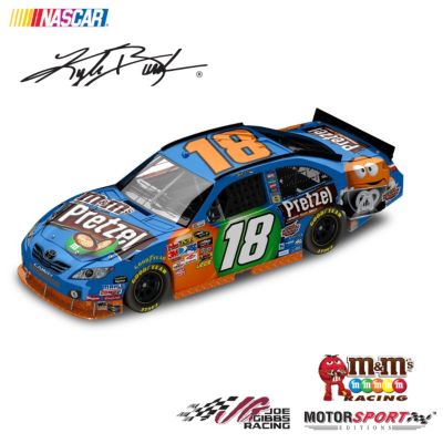 Kyle Busch No. 18 M&M'S Pretzel 2010 Sprint Cup Collectible Diecast Car