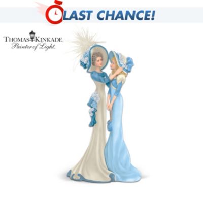 Thomas Kinkade My Granddaughter, Now My Cherished Friend Figurine