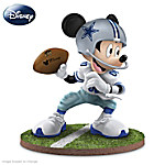 The Dallas Cowboys Quarterback Hero Mickey Mouse Figurine
