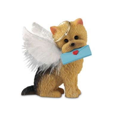 Yorkie Angel Messenger Figurine