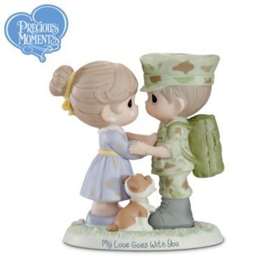 Precious Moments My Love Goes With You Marine Figurine