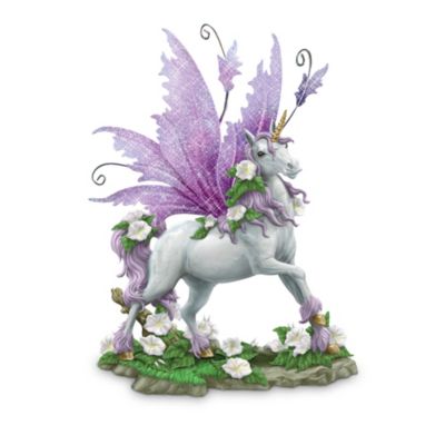 Glimmering Moon: Glow-In-The-Dark Unicorn Figurine