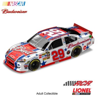 Kevin Harvick No. 29 Budweiser July 4, 2011 NASCAR Sprint Cup Series Diecast Car