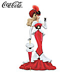 Coca-Cola Collectible Woman Figurine: Atlantic City Charm