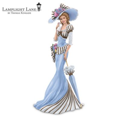 Thomas Kinkade Elegant Woman Figurine