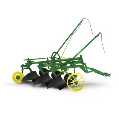 John Deere 1948 Model 55 3-Bottom Plow Diecast Tractor Accessory