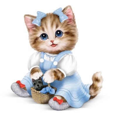 Kitten Figurine: There's No Place Like Home