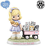 Buy Figurine: Precious Moments Love Is The Purr-fect Gift Figurine