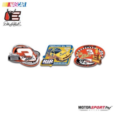 Dale Earnhardt Great Victories Collector Pin Set One
