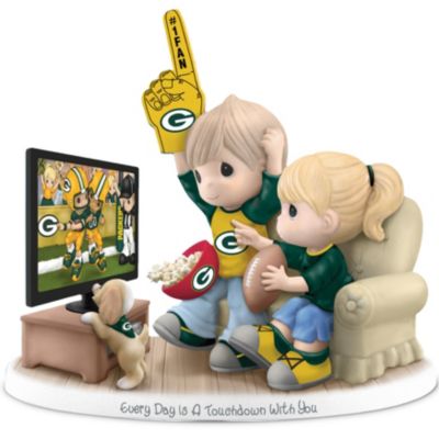Buy Figurine: Precious Moments Every Day Is A Touchdown With You Packers Figurine