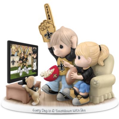 Buy Figurine: Precious Moments Every Day Is A Touchdown With You Saints Figurine