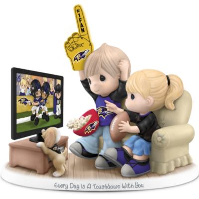 Buy Figurine: Precious Moments Every Day Is A Touchdown With You Ravens Figurine