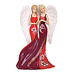 Buy Thomas Kinkade The Heart Of A Sister Is Unmatched Heart Health Awareness Angel Figurine