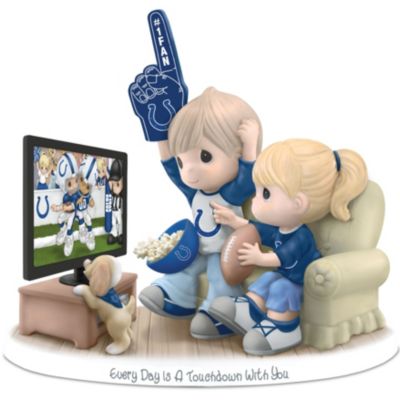 Buy Figurine: Precious Moments Every Day Is A Touchdown With You Colts Figurine