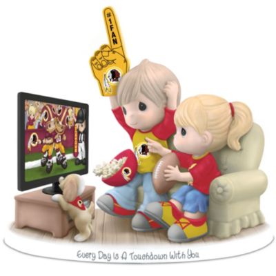 Buy Figurine: Precious Moments Every Day Is A Touchdown With You Redskins Figurine