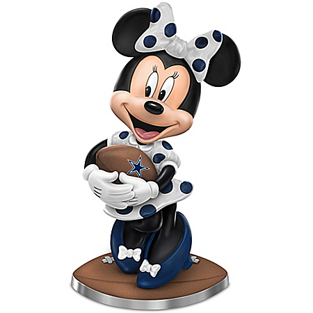 So Minnie Reasons To Love The Dallas Cowboys Figurine Featuring Disney's Minnie Mouse