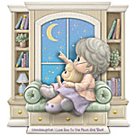 Buy Precious Moments Granddaughter, I Love You To The Moon And Back Figurine