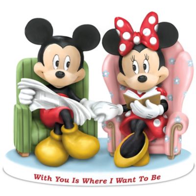 Buy Disney With You Is Where I Want To Be: Mickey Mouse And Minnie Mouse Collectible Figurine
