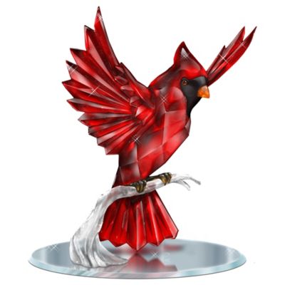 Buy Beauty Of The Garnet Cardinal Songbird Figurine