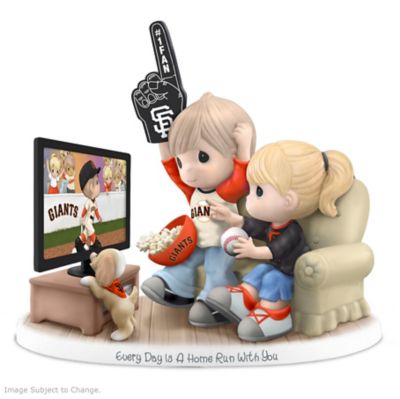 MLB-Licensed Precious Moments Every Day Is A Home Run With You San Francisco Giants Baseball Figurine