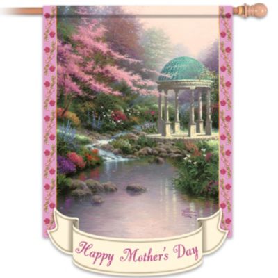 Buy Thomas Kinkade Happy Mother's Day Outdoor Decorative Flag