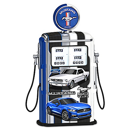 Fueled For Speed Ford Mustang Gas Pump Sculpture