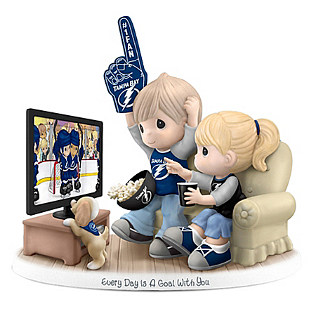 Precious Moments Every Day Is A Goal With You Lightning® Figurine