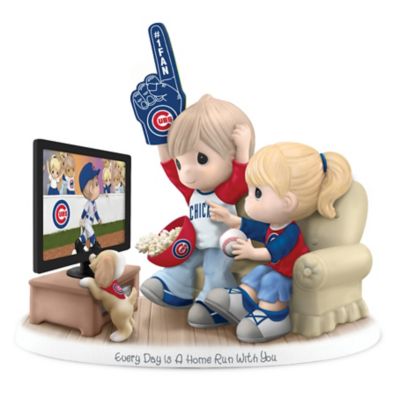 Precious Moments Every Day Is A Home Run With You Chicago Cubs Figurine