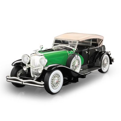 Buy 1:18-Scale 1934 Duesenberg Model J Diecast Car: Black/Green